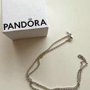 Authentic Pandora Cable Chain Necklace